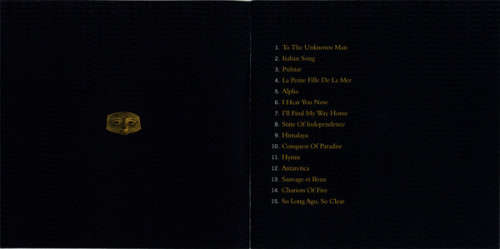 VANGELIS - Portraits - 1996 - STARCD 6246 POLYGRAM - Made in the RSA VG+ Condition***