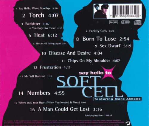 SOFT CELL - Say Hello to - Spectrum Music - LC5064 - 1996 Polygram SA - VG+