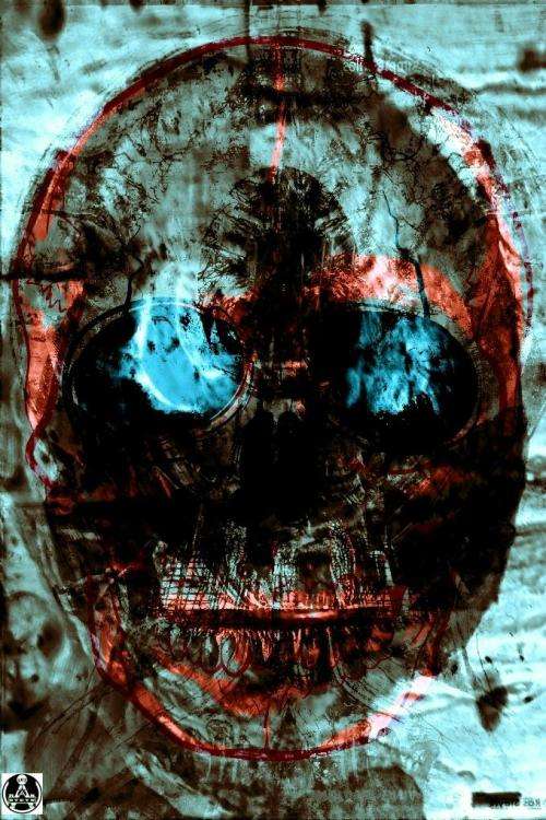 Expressive Surrealism: `Live Your Life to Death` - by Surrealist Pioneer Ras Steyn [MA] - SINGLE ED.