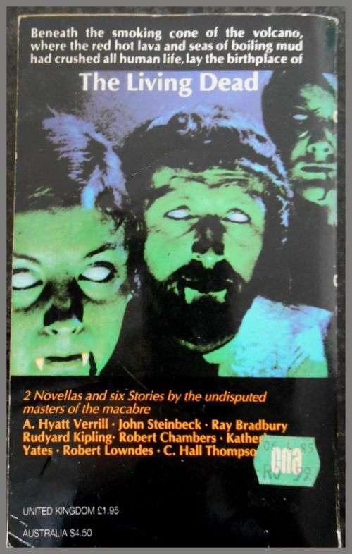 PLAGUE OF THE LIVING DEAD: and Other Uncanny Stories - KURT SINGER 1st ACE Ed.