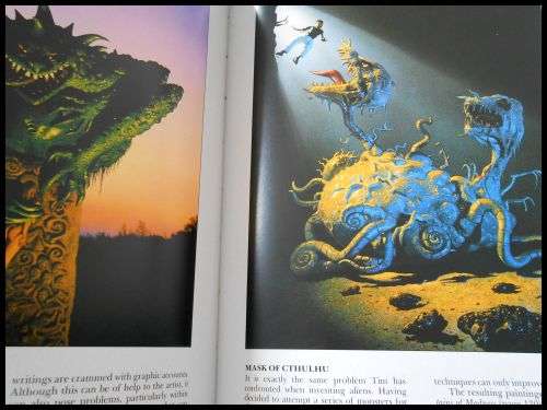 TIM WHITE - Chiaroscuro - The Art of Tim White - Dragon World Press 988 (TIGER) UK - VG+