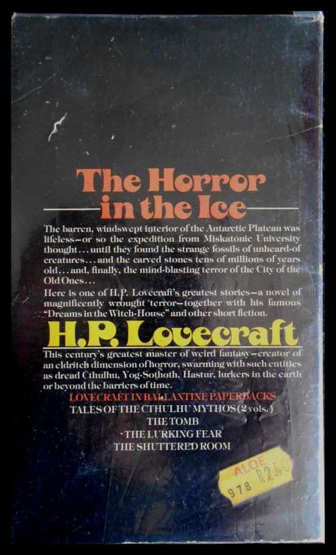 H.P. Lovecraft - At the Mountains of Madness and Other Tales of Terror - Ballantine - 1975 - USA