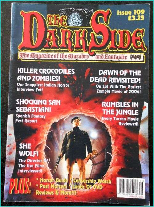 THE DARK SIDE - The Magazine of the Macabre and the Fantastic - ISSUE 109 - Very Good Condition*