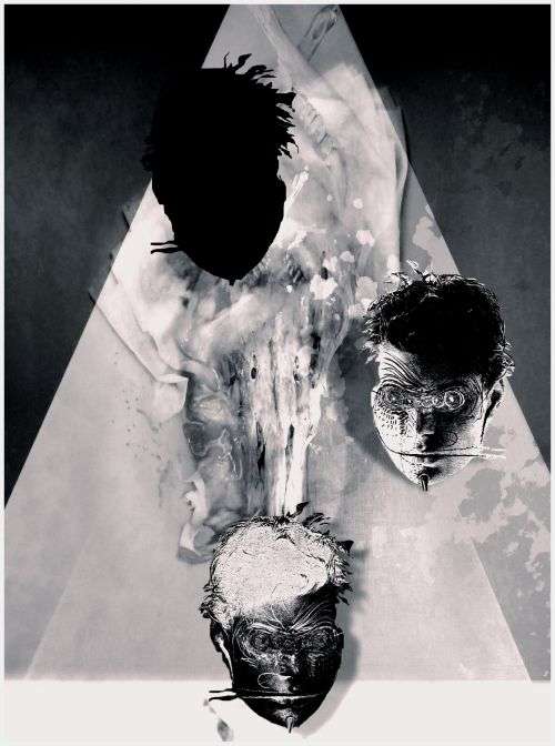 Limited Edition Print: `Tripolar Spider Girl` by Conceptual Surrealist Ras Steyn - Only 5X Available