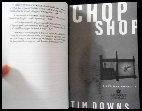 Chop Shop by TIM DOWNS - Howard Fiction - 2004 - First Edition and 1st Impression - In VG Cond.*