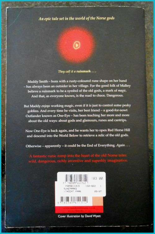 Runemarks by JOANNE HARRIS - Large Softcover - Doubleday Press - 2007 - Tanned/Very Good***