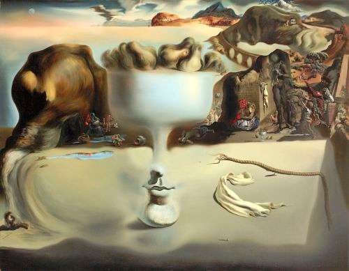 The World of Salvador Dali - Descharnes Robert - Large Hardcover - Published Atide Books, NY - 1962