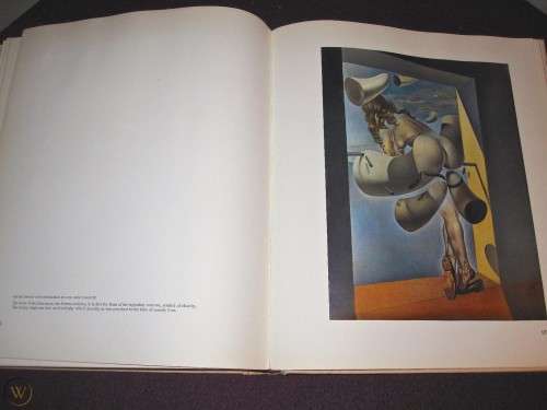 The World of Salvador Dali - Descharnes Robert - Large Hardcover - Published Atide Books, NY - 1962