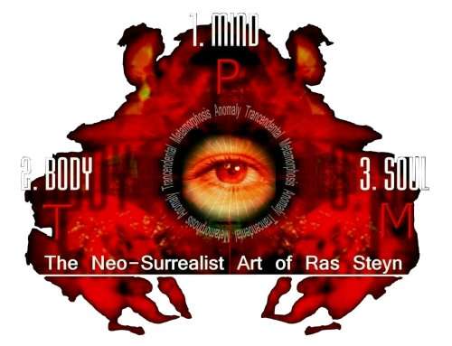 Pop Surrealism: `Fatally Wounded`Single Edition Canvas Print: 533MM X 800MM - by SA Artist Ras Steyn