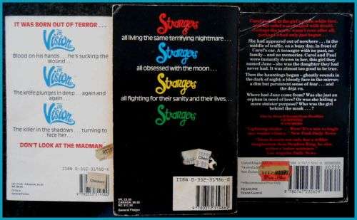 DEAN KOONTZ SALE! Strangers, The Mask, The Vision - 3X Paperbacks Bulk Sale