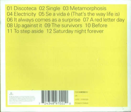 PET SHOP BOYS - BILINGUAL - 1996 - PARLOPHONE - See Through Cover - Printed in Holland