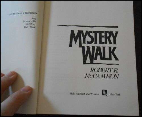 ROBERT R. McCammon - Hardback - First USA Edition 1983 - Holt,Reinhart Winston - Collectible Horror
