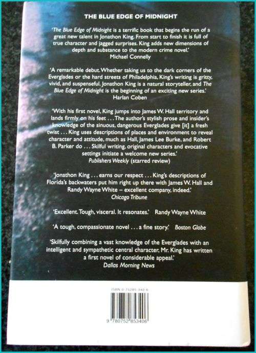 JONATHON KING - A Visible Darkness - Large Hardback - FIRST EDITION - UK - 2003 - ORION - VG*