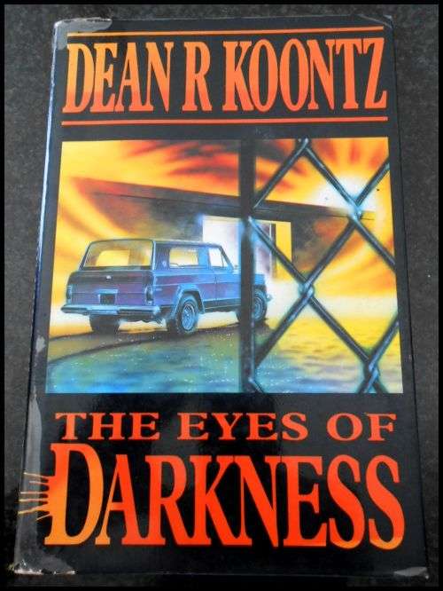 DEAN KOONTZ - The Eyes of Darkness - First Edition - HEADLINE PRESS : UK - Ex-Lib. in Good Condition