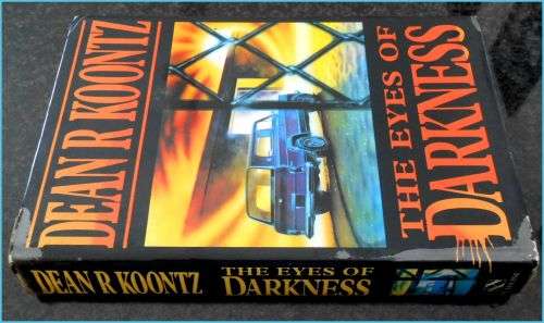 DEAN KOONTZ - The Eyes of Darkness - First Edition - HEADLINE PRESS : UK - Ex-Lib. in Good Condition