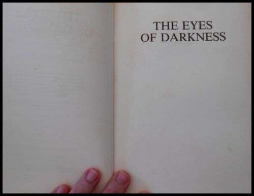 DEAN KOONTZ - The Eyes of Darkness - First Edition - HEADLINE PRESS : UK - Ex-Lib. in Good Condition