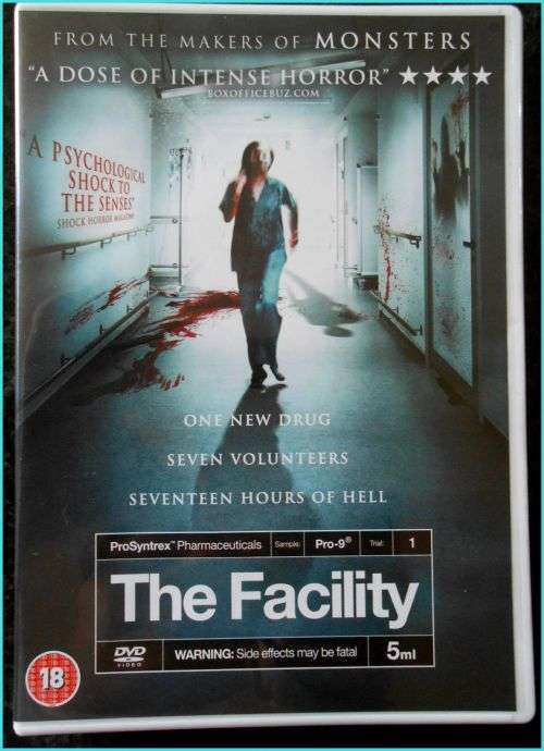 The Facility - HORROR - Vertigo Films - 2-18 - MP1183D - CONDITION: Like New*