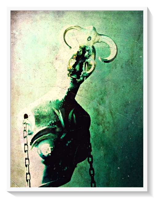 `In Memory of a Heroine` by Surrealist Pioneer Ras Steyn [MDFA] - A2 PhotoPrint 1 of 1