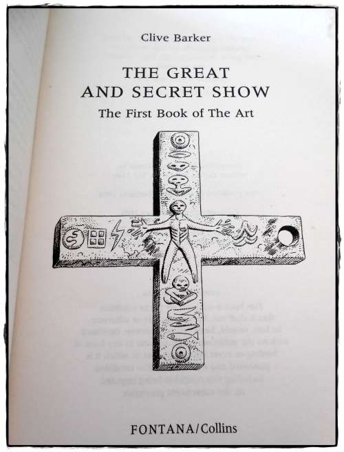 Clive Barker - The Great and Secret Show - A Large FONTANA Softcover 1990 - Excellent Cond.