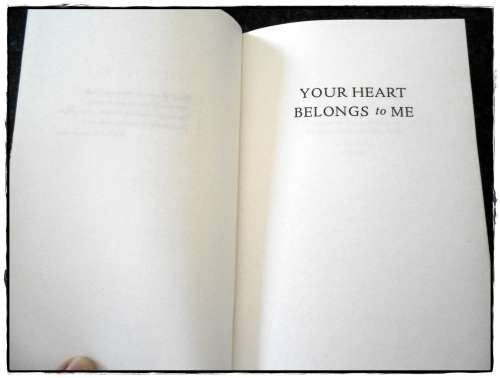 DEAN KOONTZ - Your Heart Belongs to Me - First Edition Hardcover in Excellent Condition*****