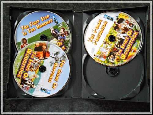 The Spirit of Woodstock - 3 DVD Set - Grateful Dead, Alice Cooper, Rod Stewart, Jimi Hendrix etc.