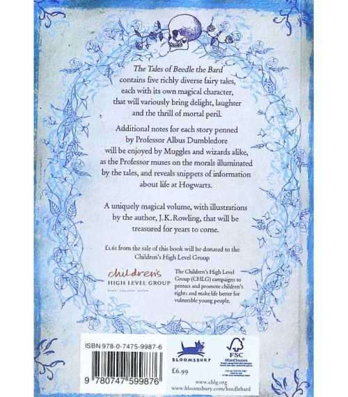 J.K. ROWLING - The Tales of Beedle the Bard - Hardcover - First Edition + 1st Impression - Like NEW*