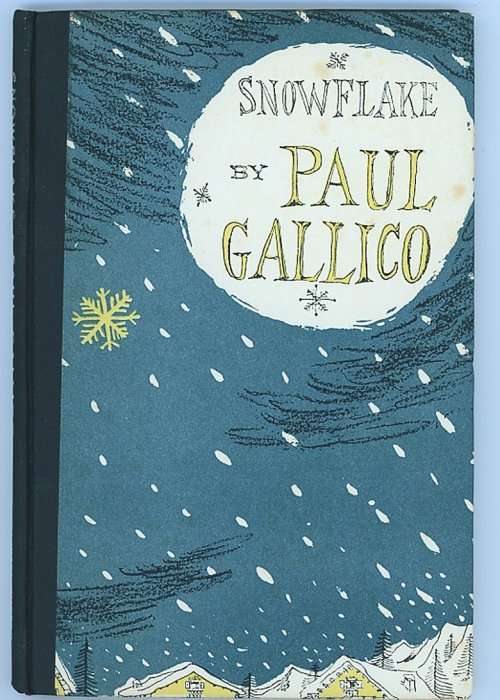 PAUL GALLICO - Snowflake - Good and Clean Hardcover (No Dustjacket) - Michael Joseph 1952 - UK
