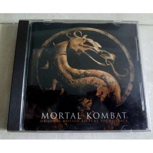 MORTAL KOMBAT - Original Motion Picture Soundtrack - 1995 - Disc and Booklet Good***