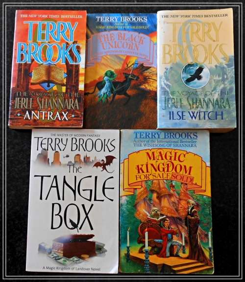 TERRY BROOKS - Five Terry Brooks Paperbacks - All Five Books for ONLY R95-00 (BULK SALE)