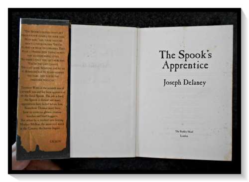 The Spook`s Aprentice by Joseph Delaney - Hardcover - The BODLEY HEAD - London - 2004 - Cond. Good*