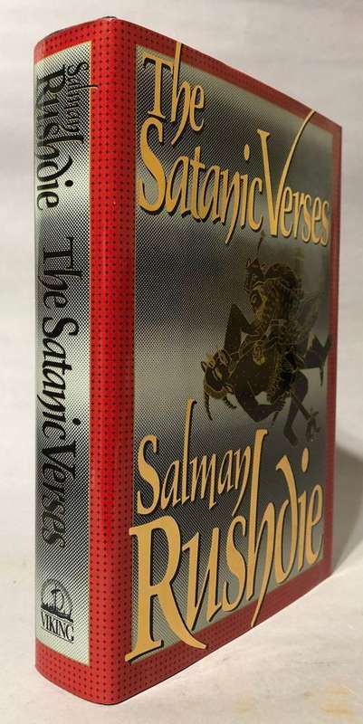 SALMAN RUSHDIE - The Satanic Versus - Near Fine Hardback with Dustjacket - VIKING PRESS 1989
