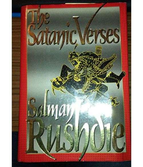SALMAN RUSHDIE - The Satanic Versus - Near Fine Hardback with Dustjacket - VIKING PRESS 1989