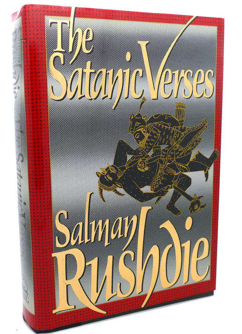 SALMAN RUSHDIE - The Satanic Versus - Near Fine Hardback with Dustjacket - VIKING PRESS 1989