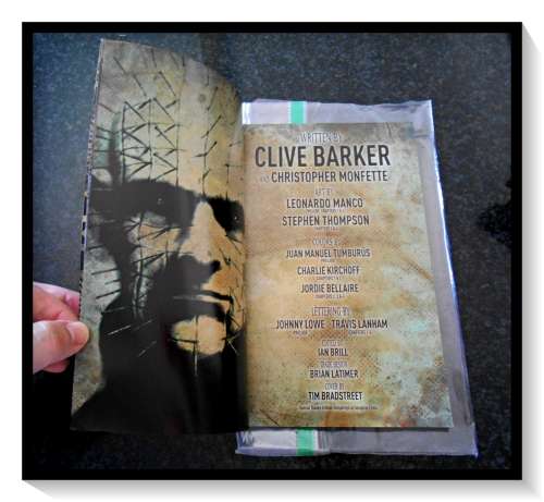 HELLRAISER - Pursuit of the Flesh - CLIVE BARKER - Volume 1 - 2011 Adult Graphic Novel - LIKE NEW*