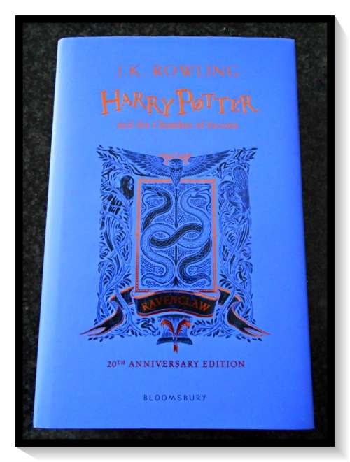 J.K. Rowling: Harry Potter & the Chamber of Secrets, RAVENCLAW, Hardcover, 20th Anniversary Edition