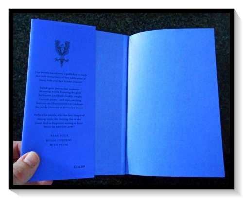 J.K. Rowling: Harry Potter & the Chamber of Secrets, RAVENCLAW, Hardcover, 20th Anniversary Edition