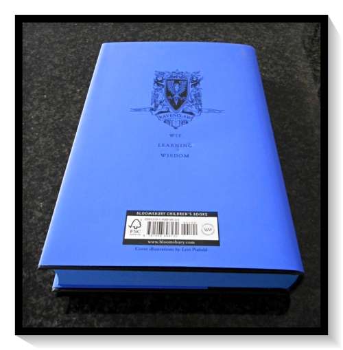 J.K. Rowling: Harry Potter & the Chamber of Secrets, RAVENCLAW, Hardcover, 20th Anniversary Edition