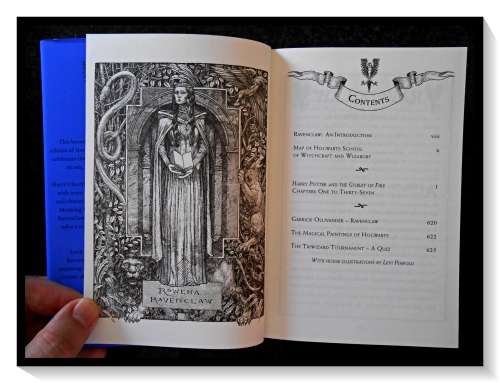 J.K. Rowling Harry Potter & the Goblet of Fire - RAVENCLAW HOUSE ED. First Ed + 1st Print 2020 NEW*