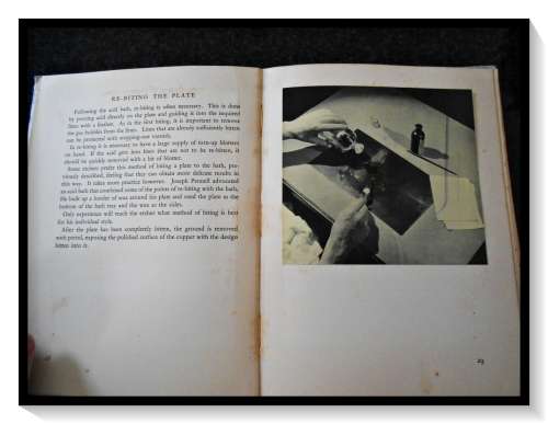 Making an Etching by Levon West - Hardcover with Full Plates - 1932 - London - The Studo Ltd.