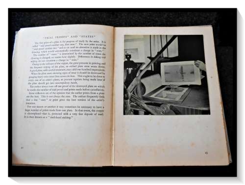 Making an Etching by Levon West - Hardcover with Full Plates - 1932 - London - The Studo Ltd.