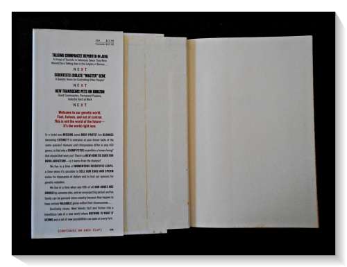 NEXT by MICHAEL CRICHTON - Hardcover, 2006, FIRST EDITION & 1st Printing, Harper Collins: UK