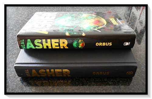 NEAL ASHER - Orbus - Hardcover - First Edition, 1st Printing - TOR Publishers 2008 - VG+