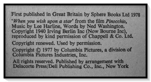 CLOSE ENCOUNTERS OF THE THIRD KIND - Steven Spielberg - Sphere Books Ltd. 1978