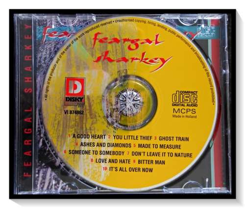 FEARGAL SHARKEY - The Hits - MCPS DISKY - Made in Holland - Disc & Leaflet VG***
