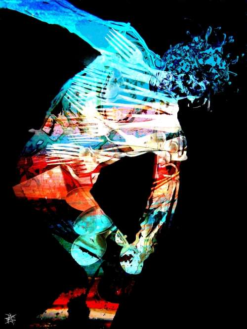 `Disco Bolos` by SA Artist Ras Steyn - Canvas Print Triptych (Trio)