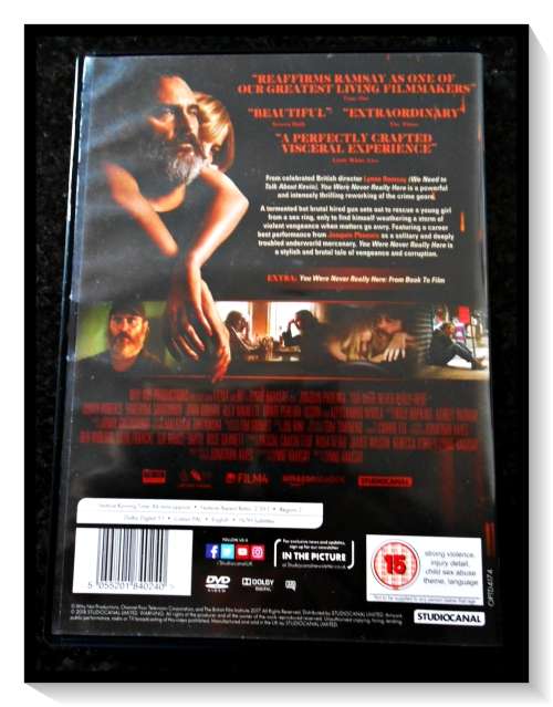 You were Never Really Here: Joaquen Phoenix - Thriller - DVD - 15VLP - Disc & Cover VG+