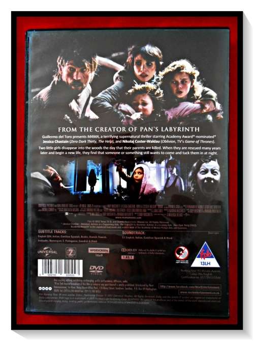 Guillermo Del Toro`s MAMA - Horror DVD - UNIVERSAL - Disc & Cover in Excellent Condition*