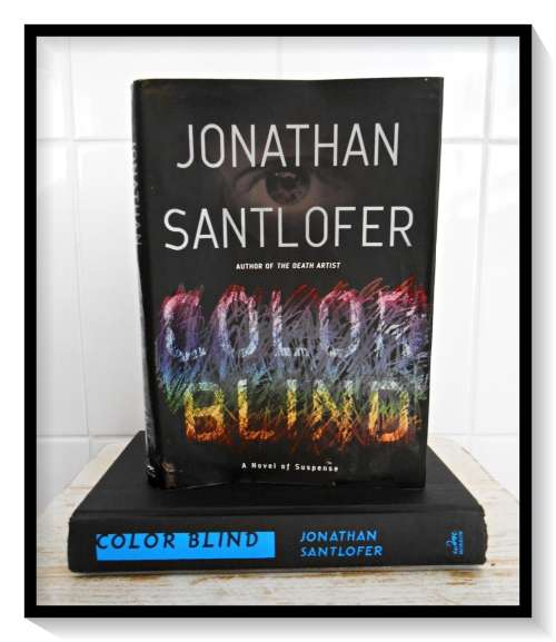 Color Blind by JONATHAN SANTLOFER - Hardcover First Edition & 1st Print, 2004, MORROW Press *****