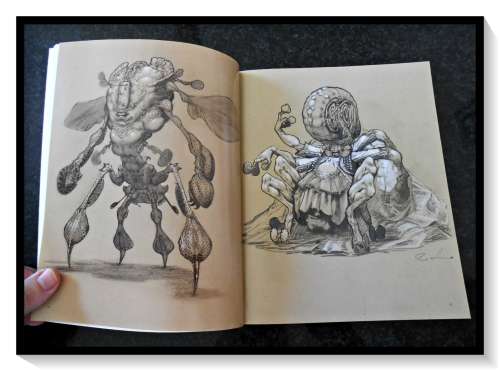 The Art of Carlos Huante: MONSTRUO - FANTASY, HORROR & SCI-FI Art - Beautiful Book*****
