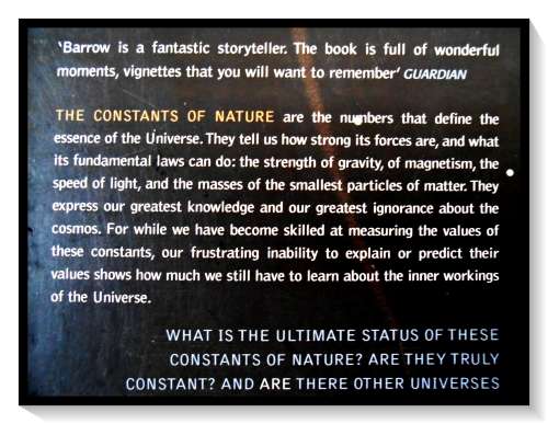 The Constants of Nature by JOHN D. BARROW - Softcover - Condition: Very Good*